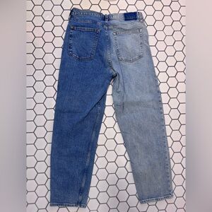 Two-Tone Blue Jeans